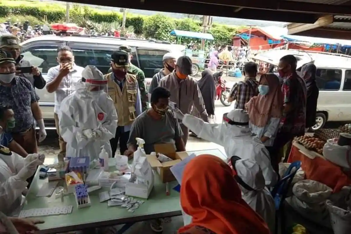 Tangani Pandemi Covid-19, Dinkes Kerinci Anggarkan 4 Ribu Alat Rapid Test