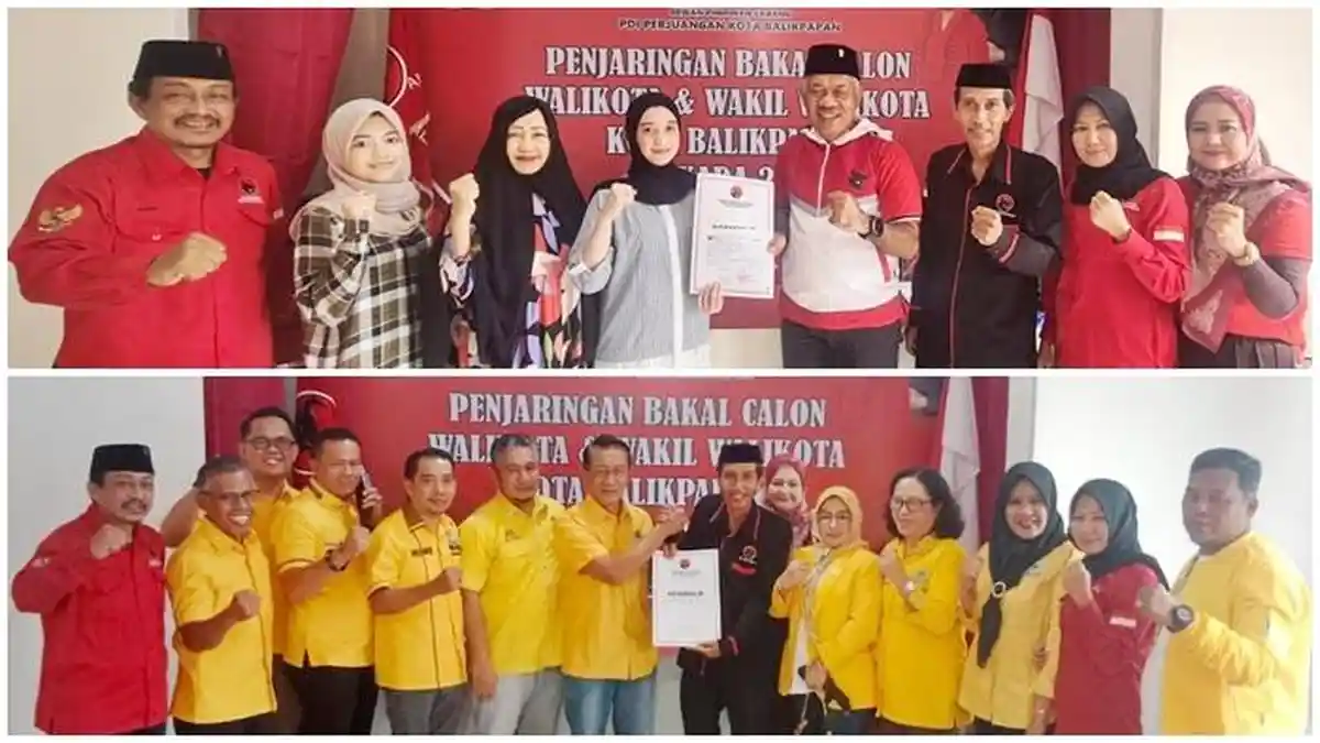 15 Nama Daftar jadi Bakal Calon di Pilkada Balikpapan 2024 via PDIP, Budiono Menaruh Harapan