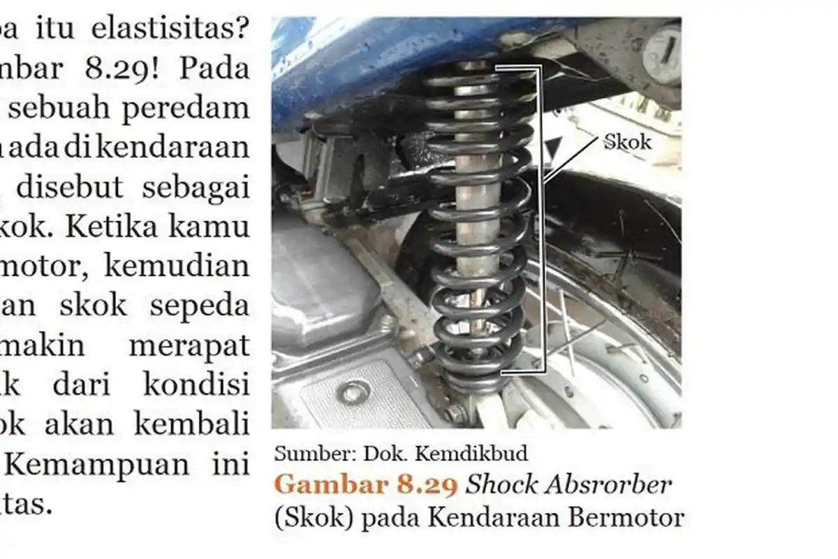 Soal IPA Kelas 9 Semester 2 Halaman 135 136, Kunci Jawaban Ayo Kita Pikirkan: Material Karet, Baja