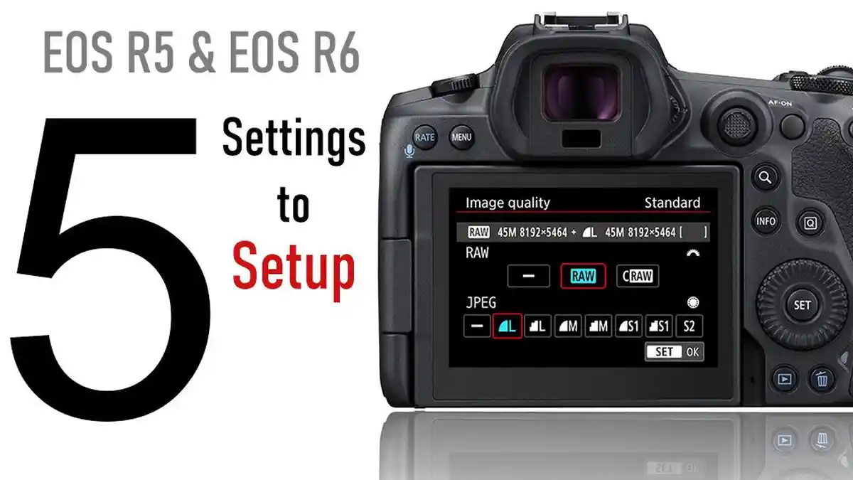 Pengaturan Dasar Canon EOS R5 dan EOS R6 untuk Kustomisasi Dari Awal
