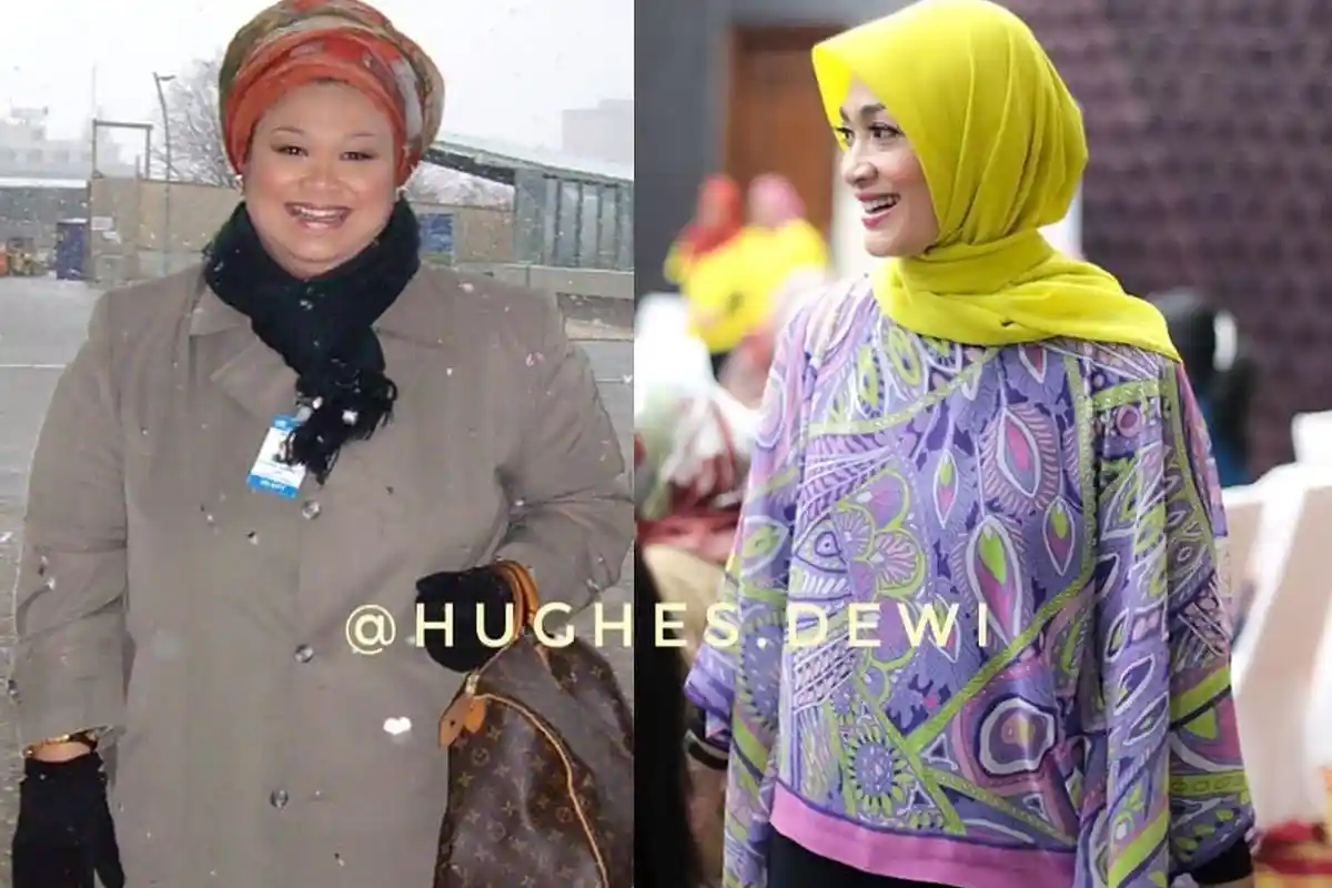 Hilang Bobot 90 Kg, Dewi Hughes Bocorkan Makan Bisa Kenyang Tanpa Konsumsi Nasi dan Mi Instan