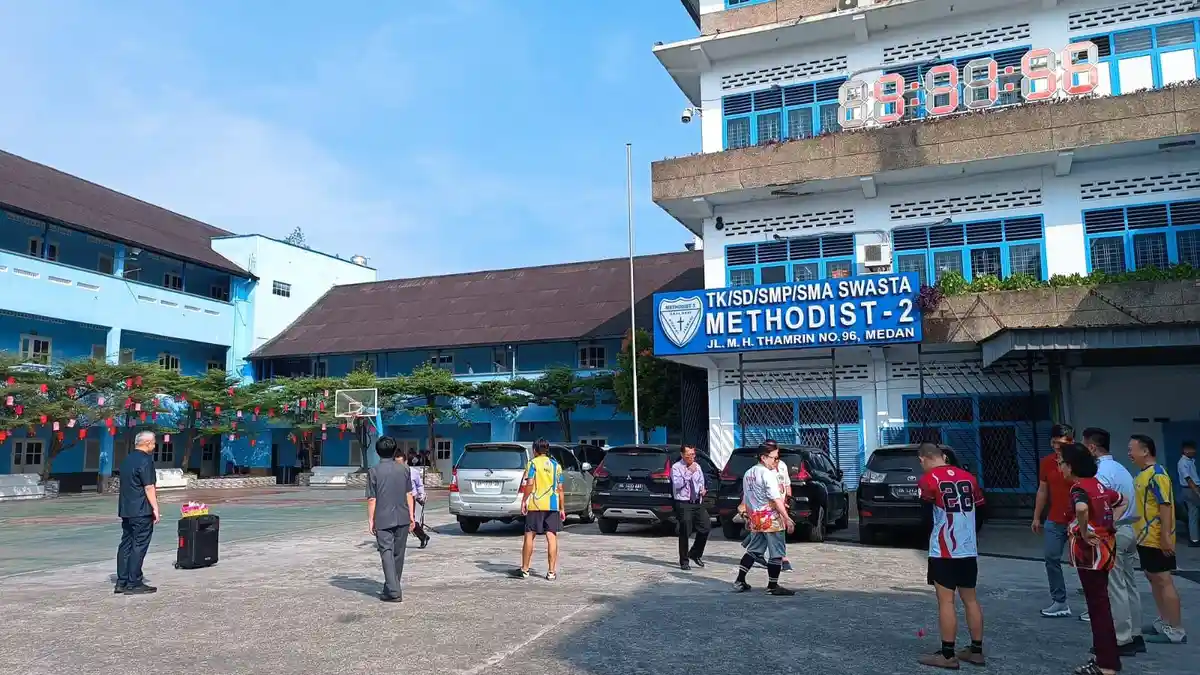 Sekolah Methodist 2 Medan Komitmen Ciptakan Siswa Berprestasi di Bidang Olahraga