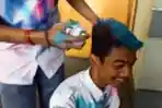 Aksi Corat-coret Kelulusan di Malang