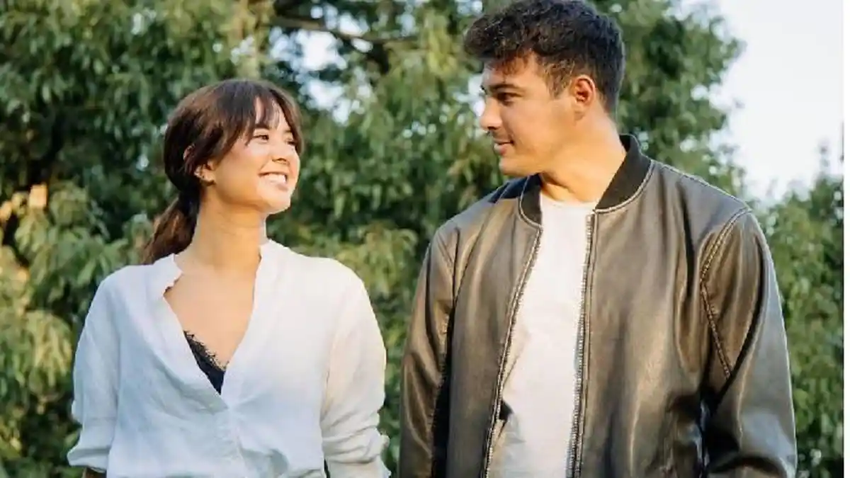 Romantis! Aurelie Moeremans dan Tyler Bigenho Resmi Menikah di Amerika, Resepsi April
