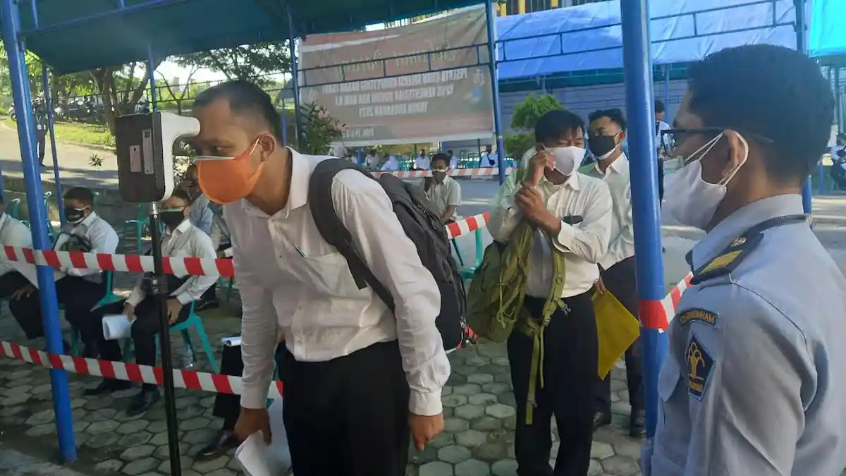 Hari ke-8 Tes CPNS Kemenkumham Sulteng, 23 Peserta Terjaring Reaktif Covid-19
