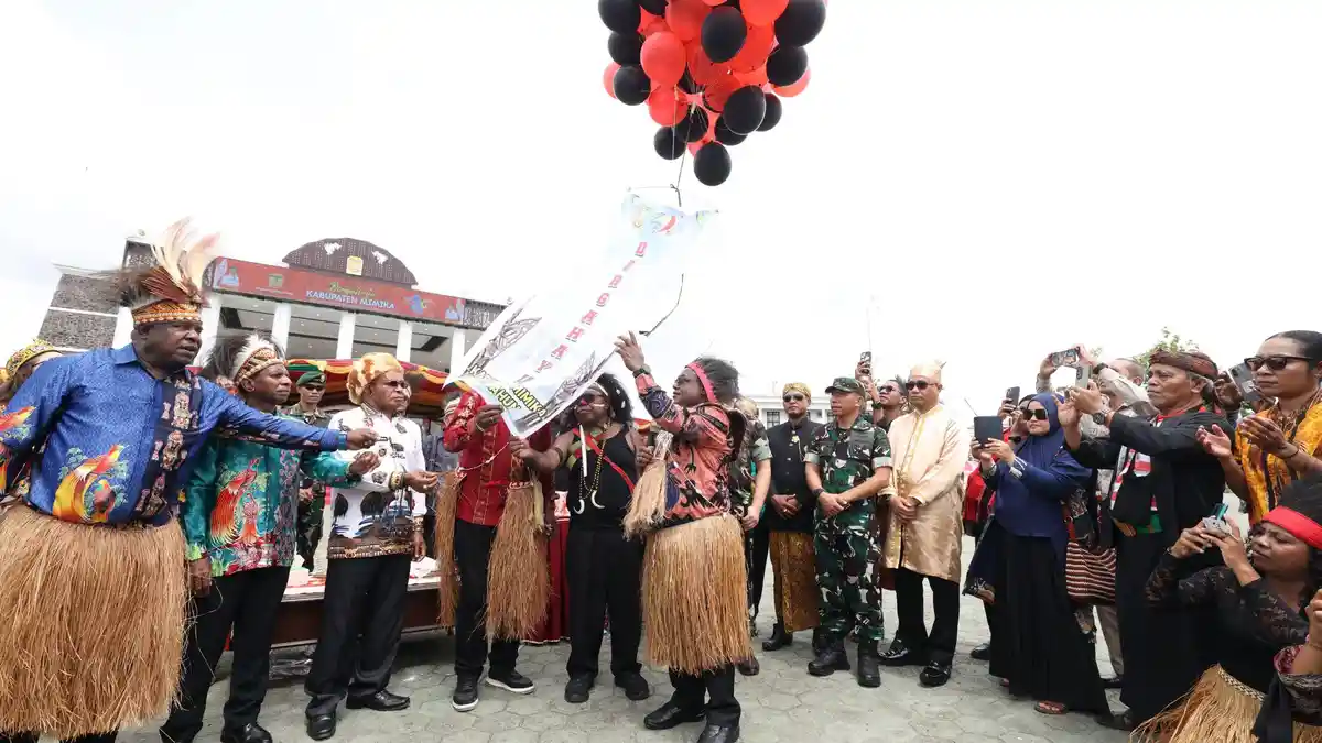 HUT ke-29 Kabupaten Mimika, Gubernur Meki: Semangat Baru Menuju Pembangunan Lebih Maju