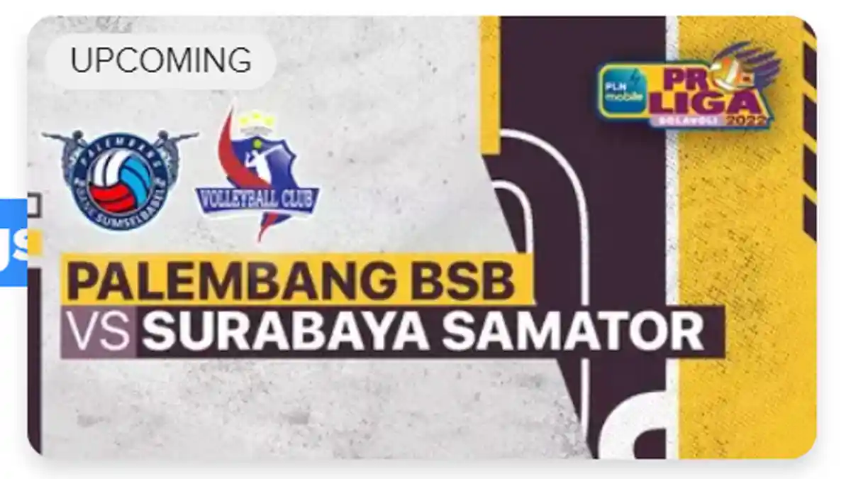 LINK Live Streaming Proliga 2022 Hari Ini Gratis, Palembang BSB vs SBS Pukul 16.00 WIB di O Channel