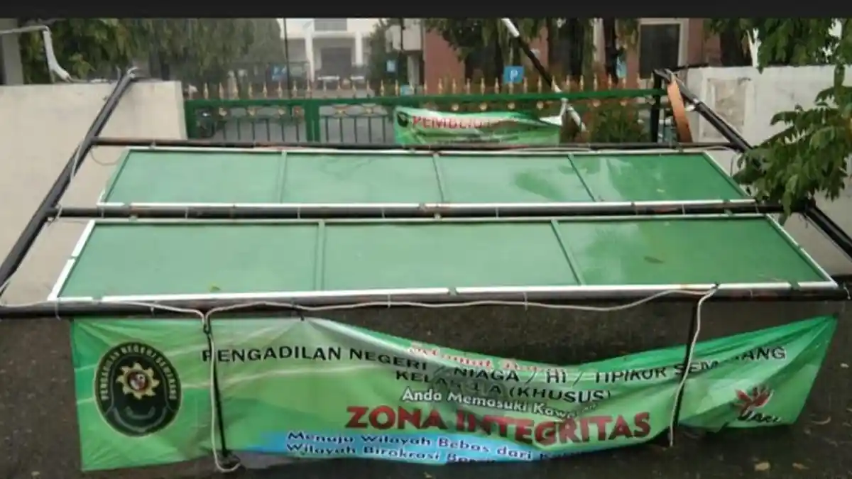 KMPP Jateng Minta APH Audit Ruangan PN Semarang yang Ambrol