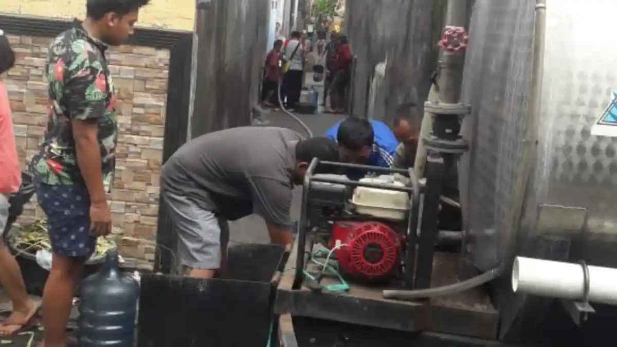 Karet Bendungan Tukad Penet Jebol, Warga Denpasar Mengeluh Tak Dapat Air Sampai Jarang Mandi