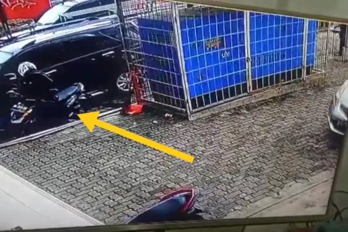 Ditinggal Salat Ashar, Motor Karyawan di Bandar Lampung Digasak Maling