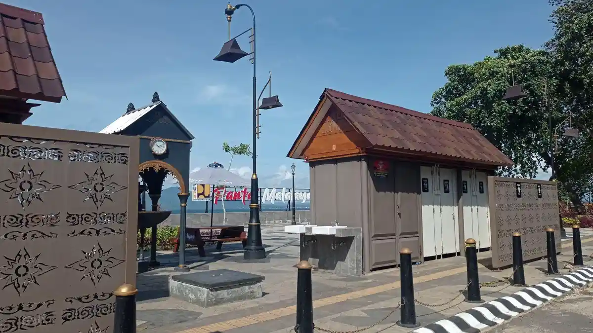 Potret Malalayang Beach Walk Manado Sulawesi Utara, Cocok untuk Berwisata dengan Keluarga