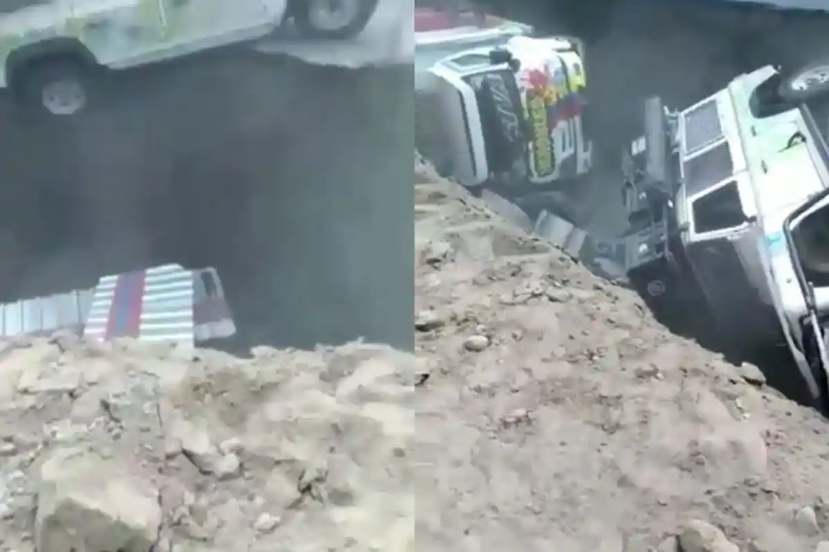 Mobil Land Rover dan Truk Terperosok di Underpass Sleman, 3 Warga Australia Jadi Korban