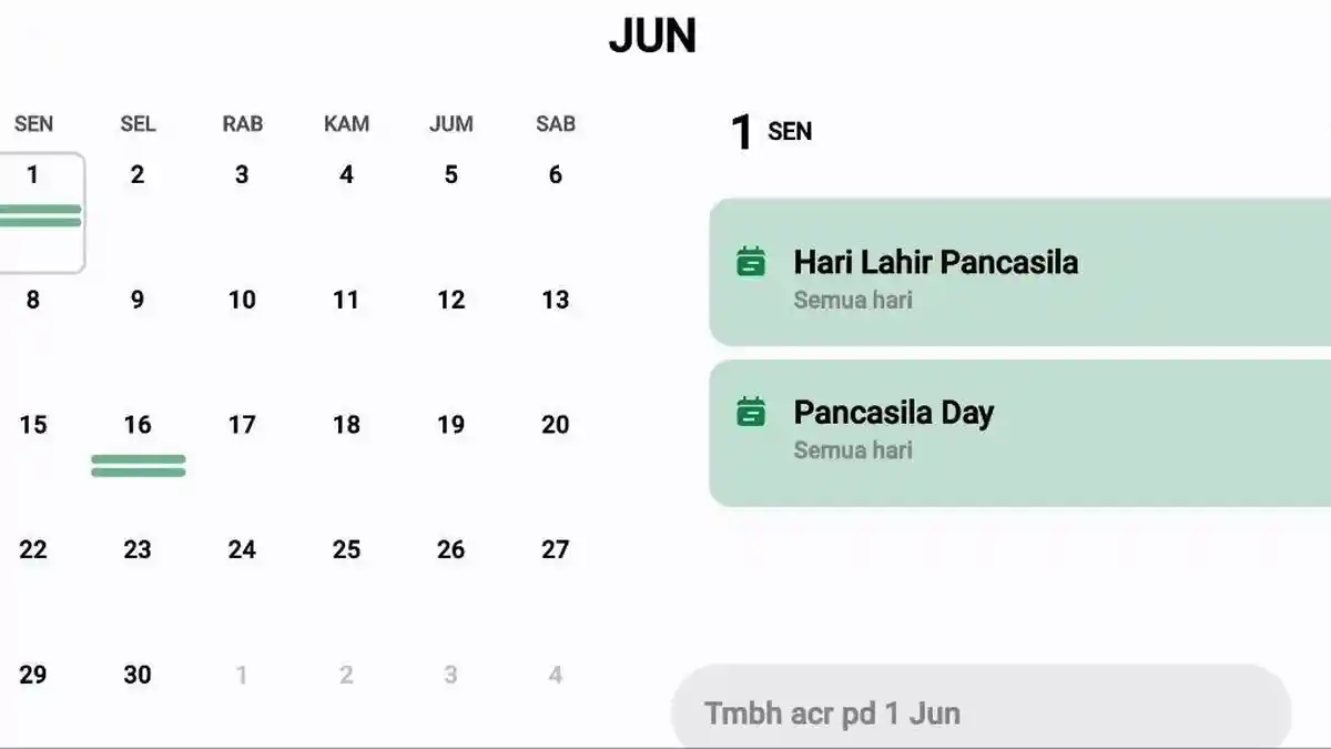 6 Hari Libur Tanggal Merah, Sepanjang Juni 2026: Catat Ini Deretan Jadwalnya