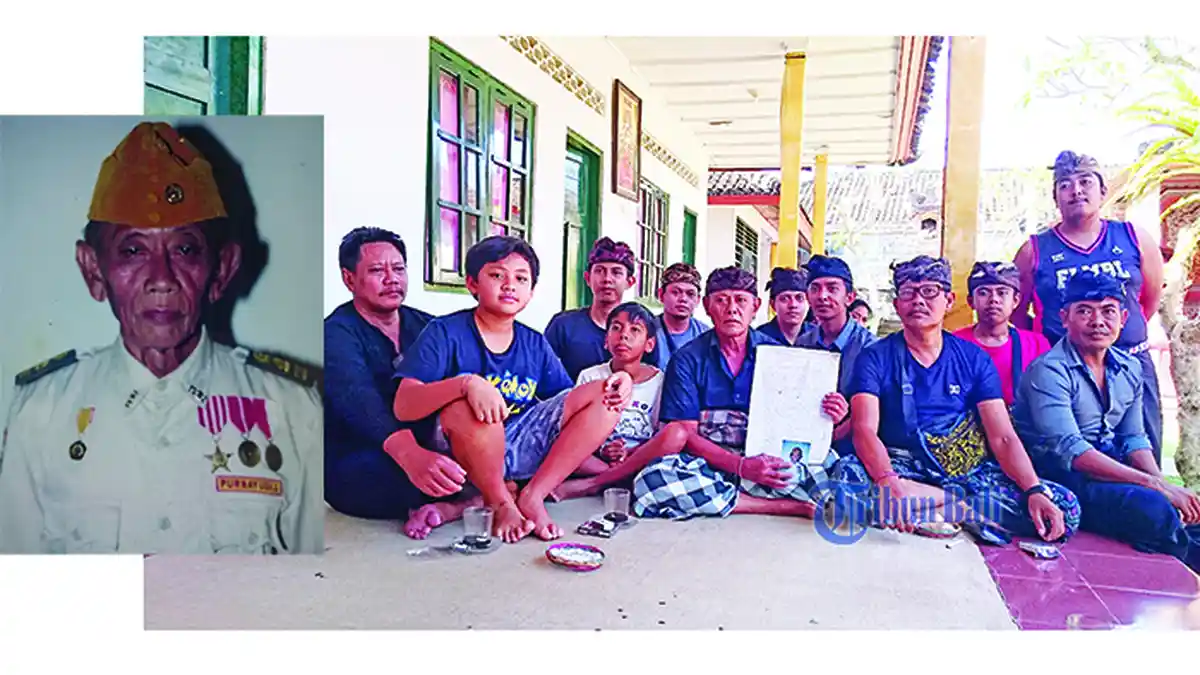 RIP, Veteran Gusti Ngurah Raka Asal Puri Carangsari Wafat di Usia 92 Tahun