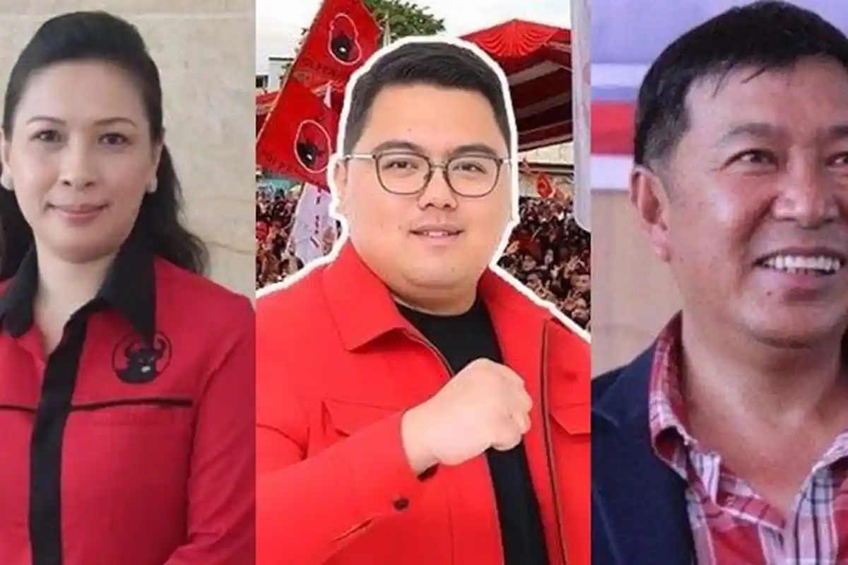 Hasil Hitung Sementara DPR RI 2024 Sulawesi Utara PDIP Sore Ini, Rio Unggul, Vanda dan James Ketat