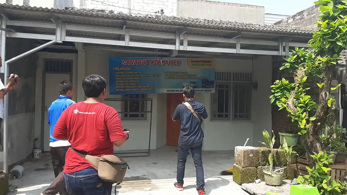 Tukang Service Komputer Terduga Teroris Ditangkap Densus 88 Di Gresik