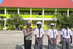 Dirlantas Polda Kepri Ingatkan Siswa, Keselamatan Bukan Sekadar Aturan