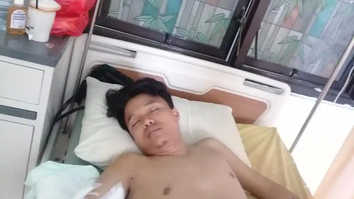 Seorang Pria Dibusur di Daya Makassar, Begini Kondisinya Sekarang