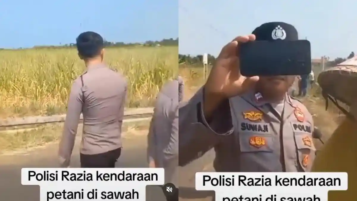 Viral Sejumlah Polisi di Yogyakarta Razia Motor Petani, Kejar Sampai ke ...