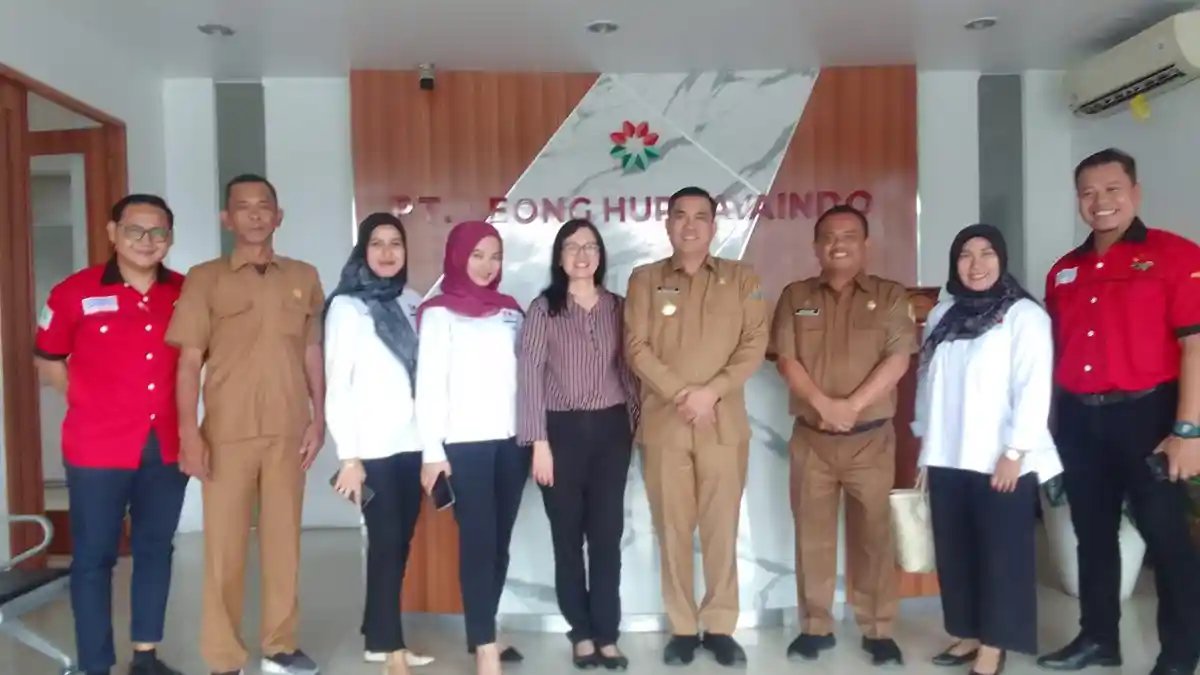 Pjs Bupati Pakpak Bharat Kunjungi Industri Pakan Ternak PT Jafpa dan PT Leong Hup Jaya Indo di KIM
