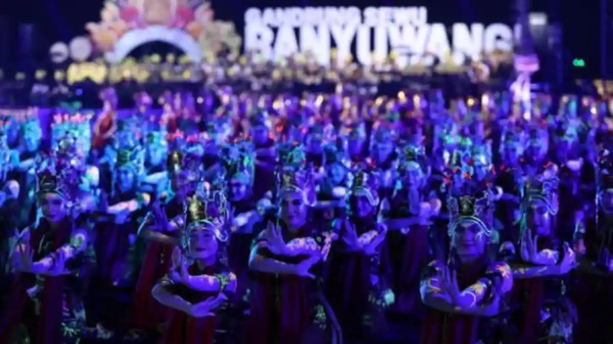 Penari Asal Bangkalan dan Malang Bangga Tampil di Gandrung Sewu 2026 Banyuwangi