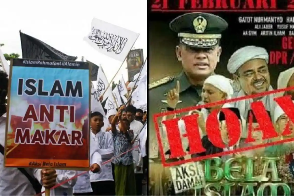 Awas! Inilah 3 Isu Hoax yang Bergulir di Aksi Damai 212 Jilid Dua