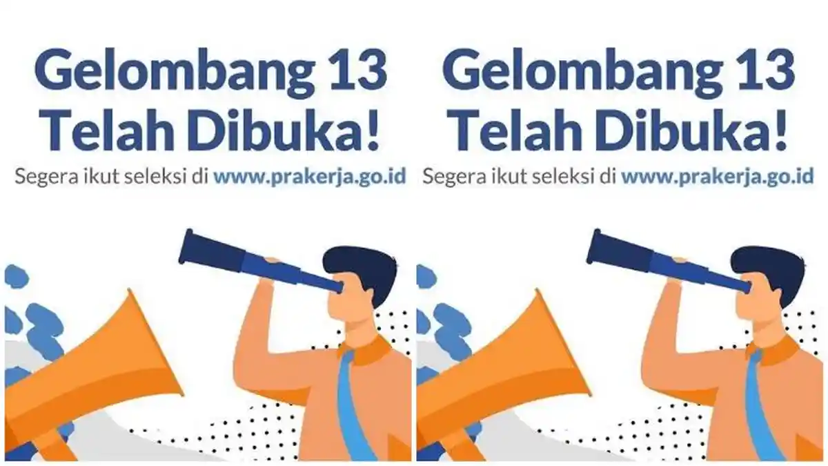 LINK WWW.PRAKERJA.GO.ID untuk Daftar Kartu Prakerja Gelombang 13 yang Dibuka Hari Ini