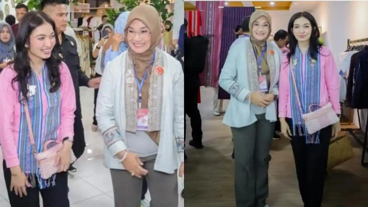 5 Potret Selvi Ananda Kunjungi Lombok, Belanja Kain Premium hingga Rp 60 Juta