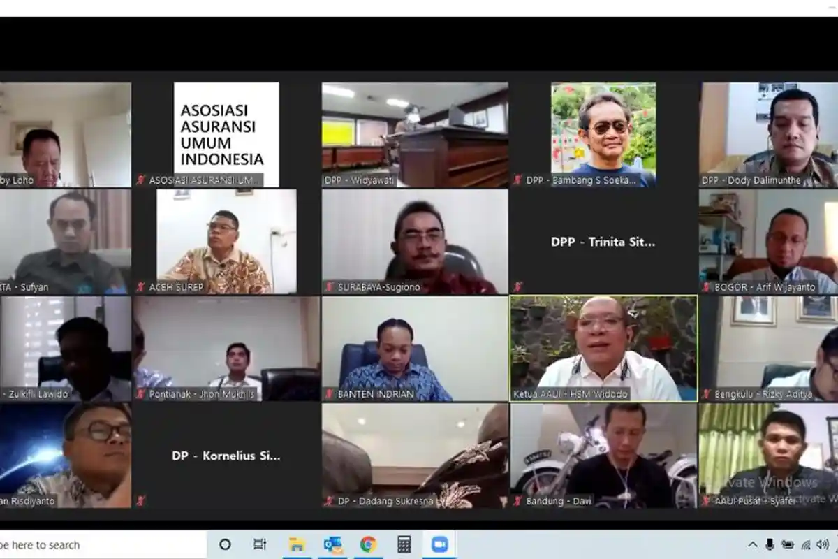 AAUI Cabang Pontianak Sabet Juara 1 AAUI Cabang Berprestasi Tahun 2020 Tingkat Nasional