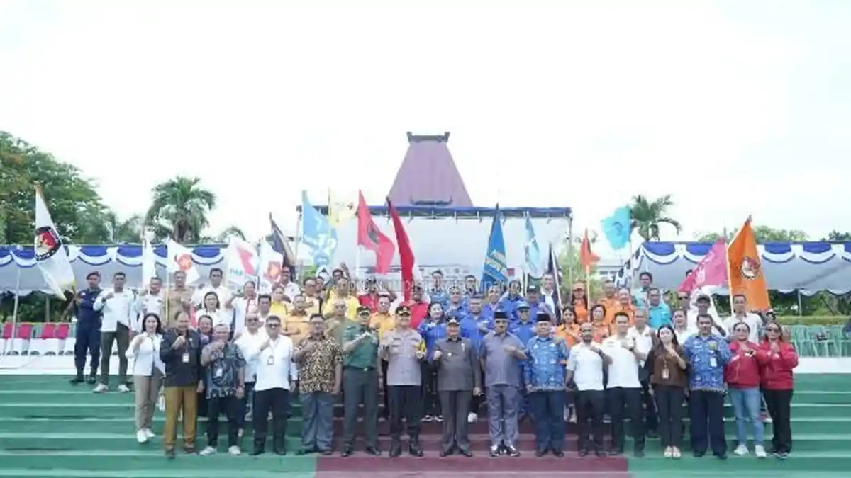 Deklarasi Pemilu Damai, Penjabat Wali Kota Ingatkan Komitmen dan Soliditas