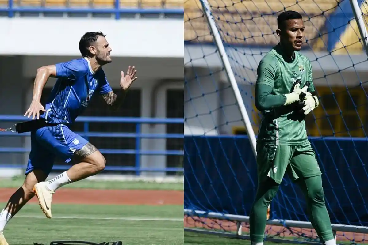 Sesi Latihan Persib Bandung Jelang Lawan Borneo FC Disorot Bobotoh, Kesengsem dengan Sosok Rp 2,17 M