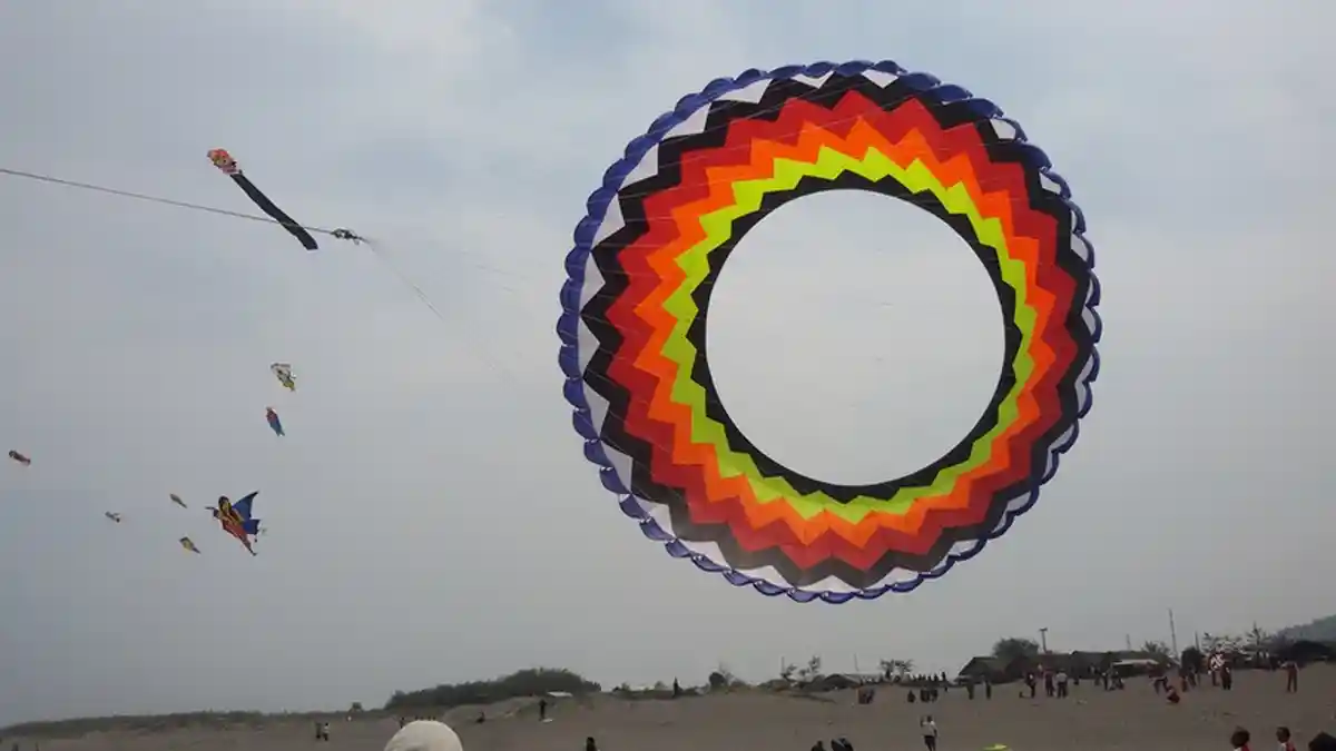 Puluhan Layang-layang Unik di Festival Layang-Layang Bantul