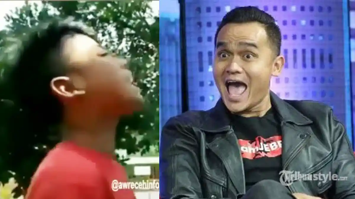 Tirukan Gaya Komentator Bola Valentino Jebret, Gaya Bocah Ini Bikin Gemas, Videonya Viral