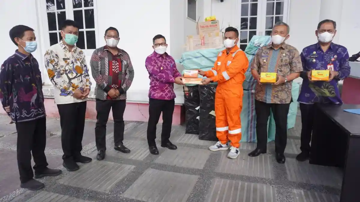 JOB Tomori Bantu 1.000 Tabung Oksigen, Bersama Pemkab Banggai Siap Lawan Covid-19