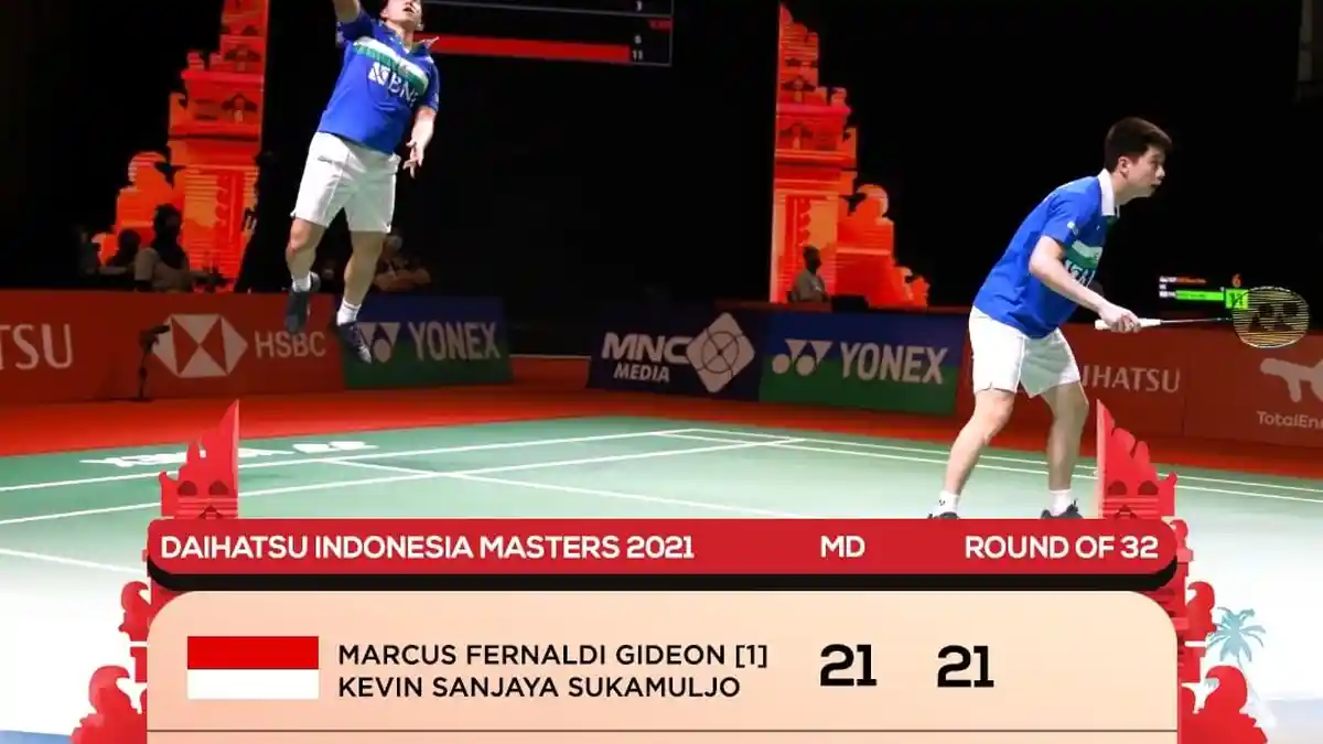 HASIL Indonesia Masters 2021 Hari Kedua, Indonesia Loloskan 7 Wakil ke Babak 16 Besar