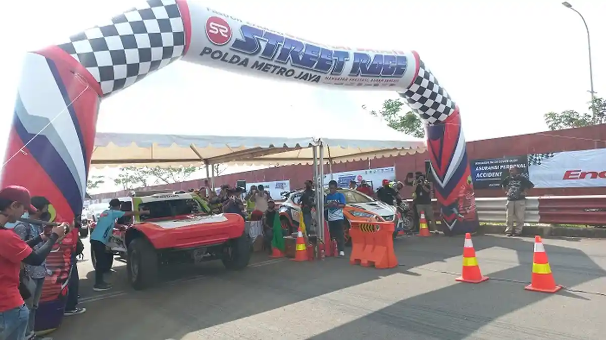 Street Race Kembali Digelar, Jalan Benyamin Sueb Kemayoran Jakarta ...
