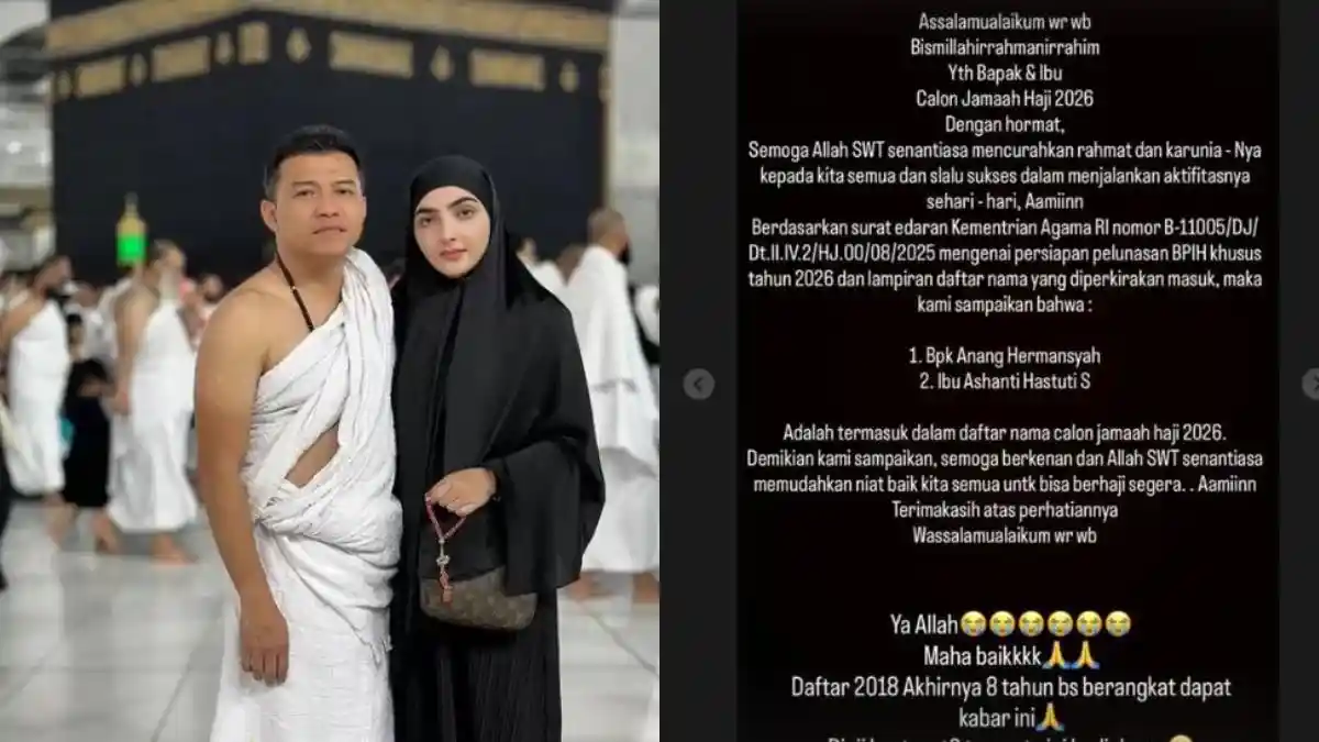 Dibalik Ujian Bertubi-tubi, Ashanty Terharu Bisa Berangkat Haji Tahun 2026, Daftar Sejak 2018