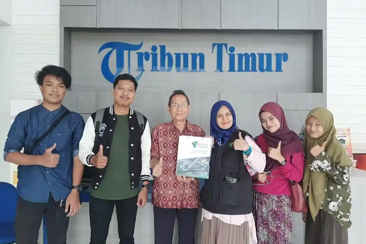Dompet Dhuafa dan Nasyid Nusantara Silaturahmi ke Redaksi Tribun Timur