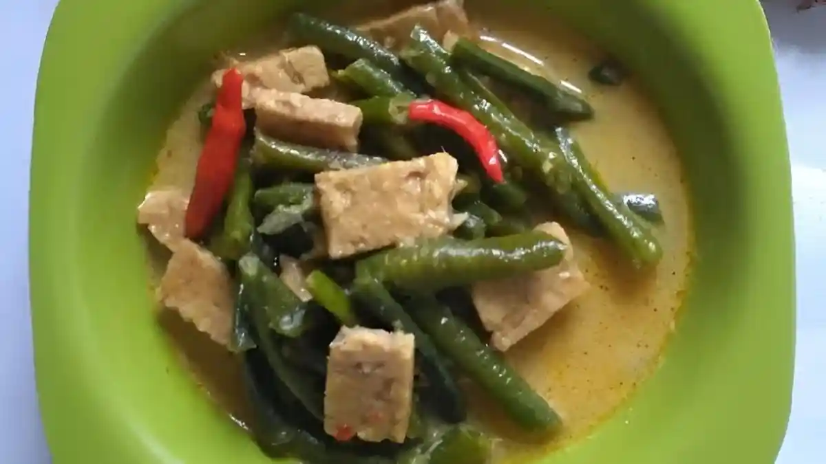 Resep Lodeh Kacang Panjang, Menu Harian Sederhana yang Simpel dan Nikmat - Tribun-medan.com