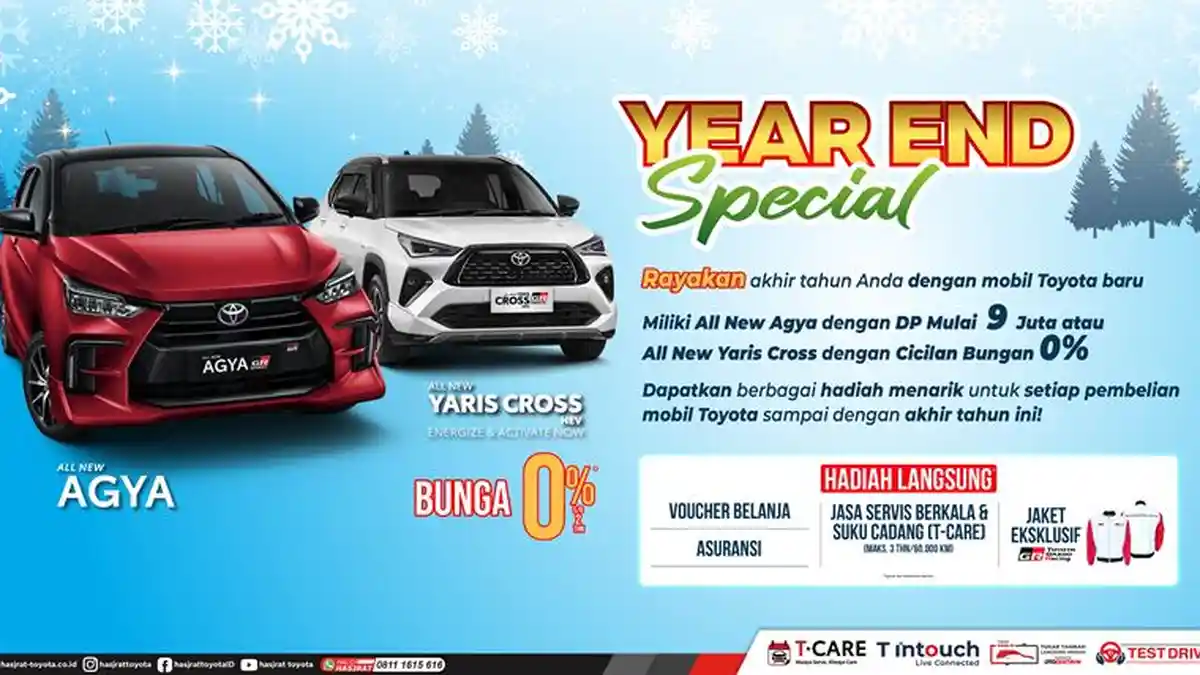 Year End Special, Saatnya Beli Toyota Sekarang!