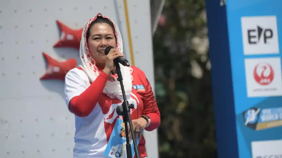 Yenny Wahid Targetkan Panjat Tebing Raih Dua Medali Emas di Olimpiade Paris 2024