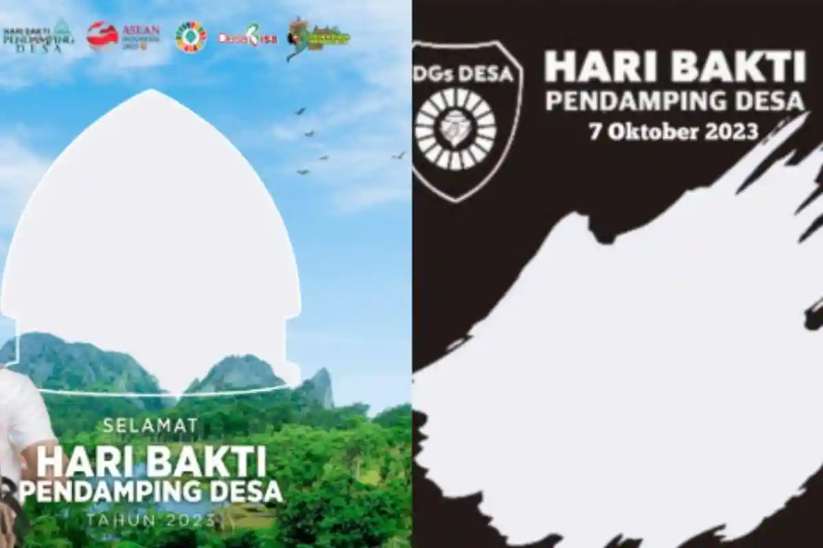20 Link Twibbon Hari Bakti Pendamping Desa 2023 yang Diperingati Setiap 7 Oktober