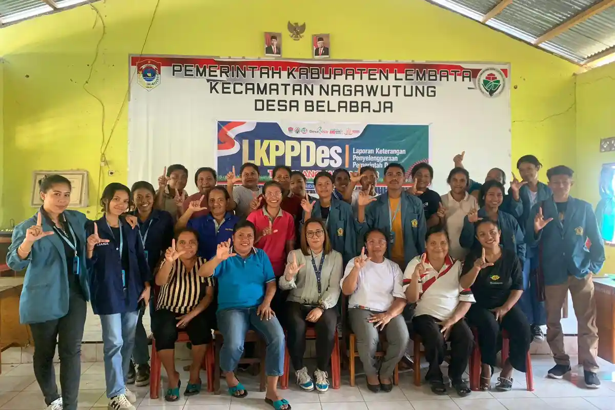 Mahasiswa FISIP Unwira Kupang Sosialisasi Peran Perempuan dalam Pembangunan di Lembata