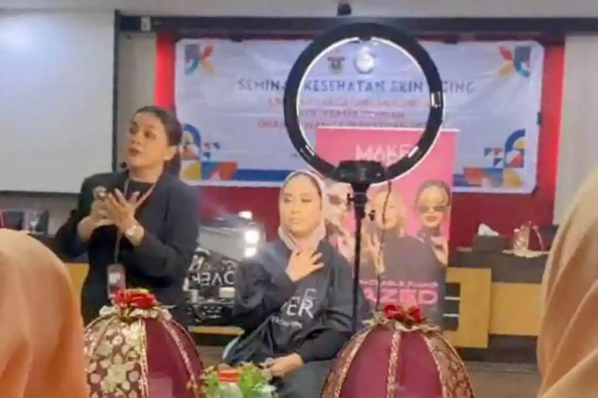 Serunya Beauty Demo DWP Pascasarjana Unhas, Diskon hingga 30 Persen dari Make Over!