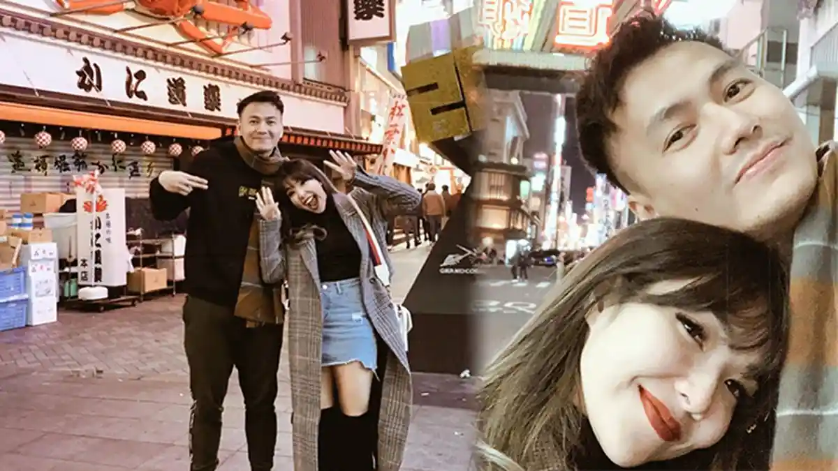 5 Potret Mesra Eks Gading Marten, Gisella Anastasia dan Wijaya Saputra Saat Liburan ke Jepang