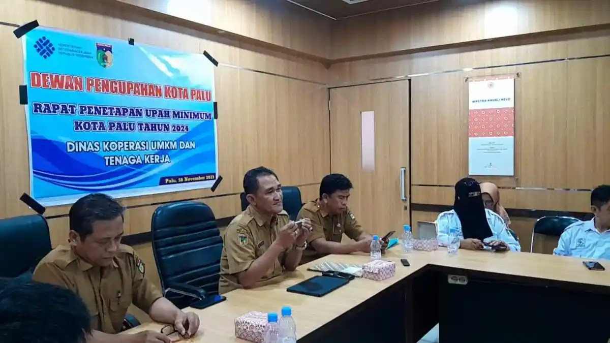 BREAKING NEWS: UMK Palu 2024 Diusulkan Naik 3,4 Persen jadi Rp 3.179.452 Per Bulan
