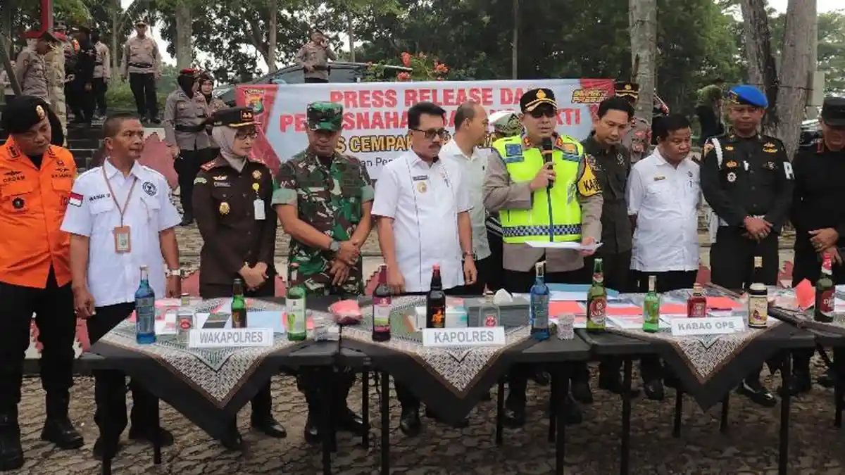 Selama Operasi Cempaka 2024, 41 Warga Lampung Selatan Dapat Pembinaan Polisi