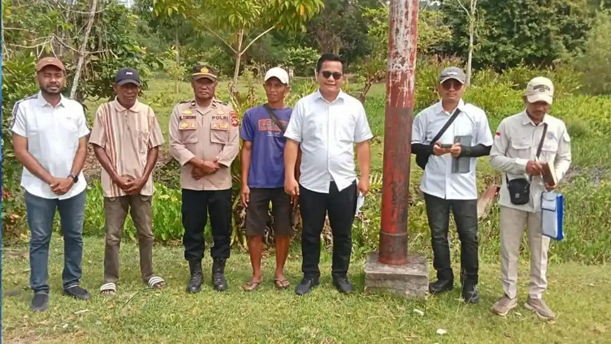 Kantor Pertanahan Fakfak Inventarisasi Tanah Terindikasi Terlantar di Malakuli