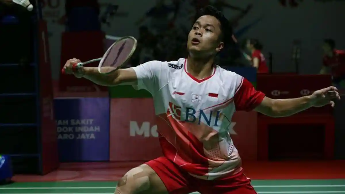 Hasil Indonesia Open 2022: Anthony Ginting Singkirkan Seniornya Tommy Sugiarto
