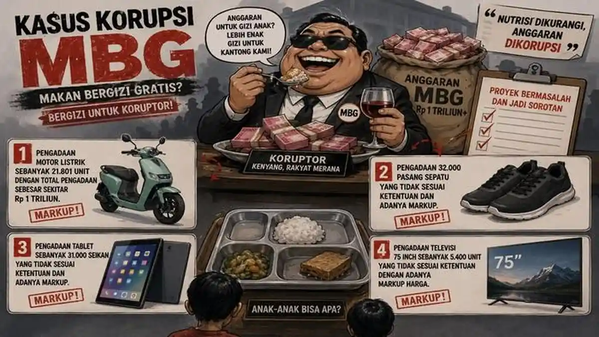 Daftar Proyek Bermasalah dalam Korupsi MBG yang Melibatkan Dua Pensiunan Jenderal
